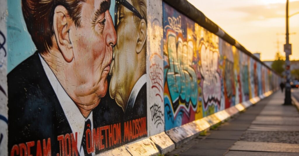 Mauer Berlin Graffiti: Die Geschichte der legendären East Side Gallery