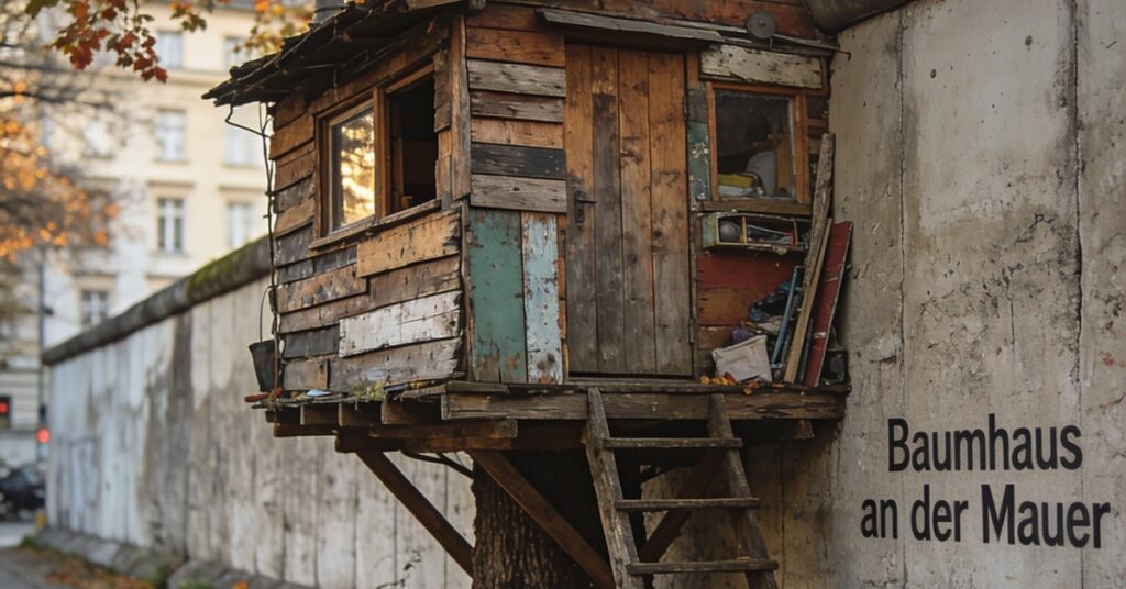 Baumhaus an der Mauer: Einzigartige Bauprojekte kreativ umgesetzt