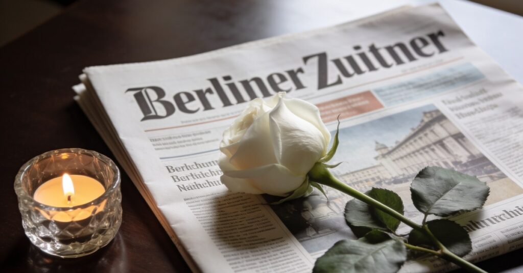 Berliner Zeitung Traueranzeigen: Gedenken und Anteilnahme finden