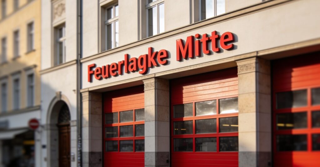Berliner Feuerwehr Feuerwache Mitte 1100: Einsatzbereit im Herzen Berlins